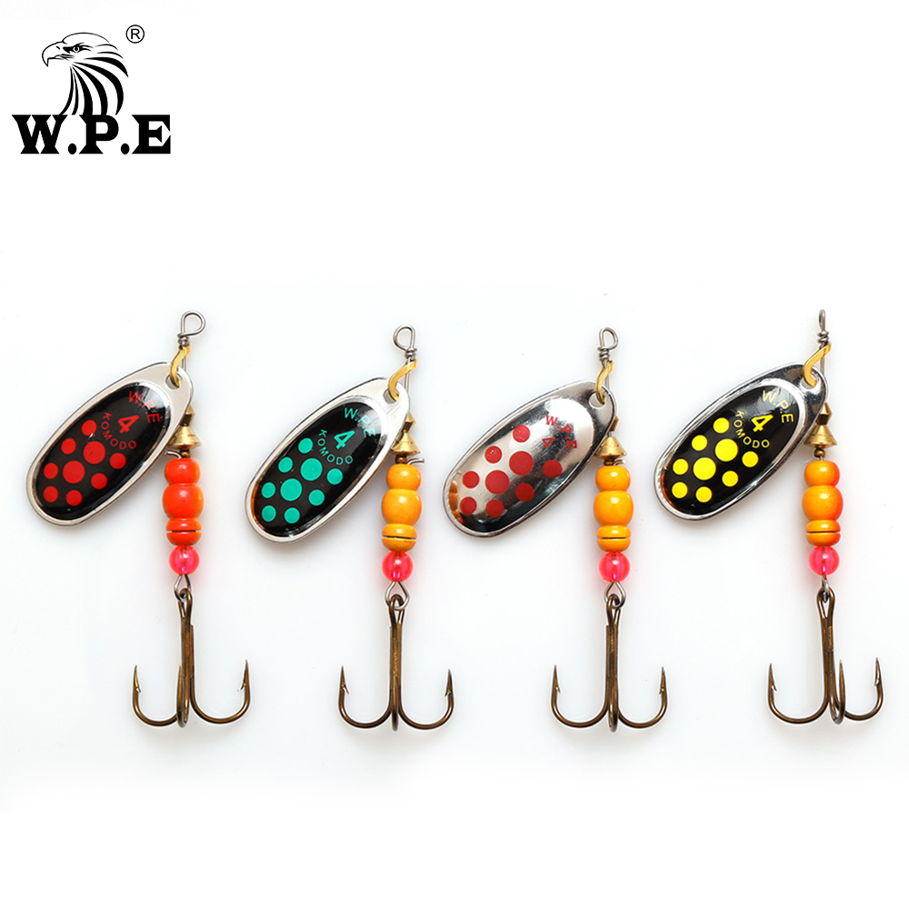 Fishing Hook Treble - W.p.e Thương Hiệu Mới Spinner Dụ