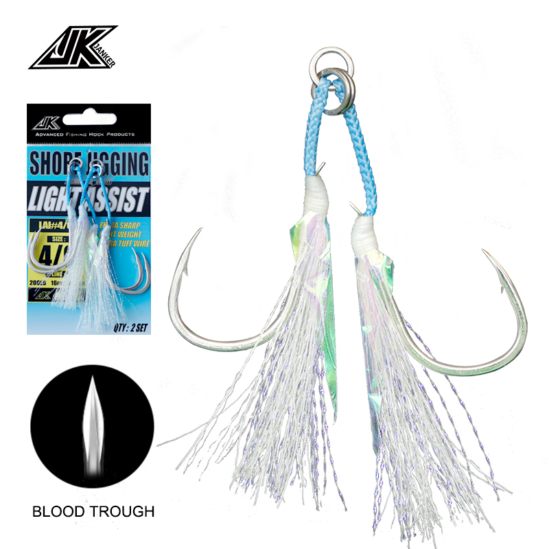 Fishing Hook Assortment - JK LAI-L Bờ Jigging Trợ Sáng
