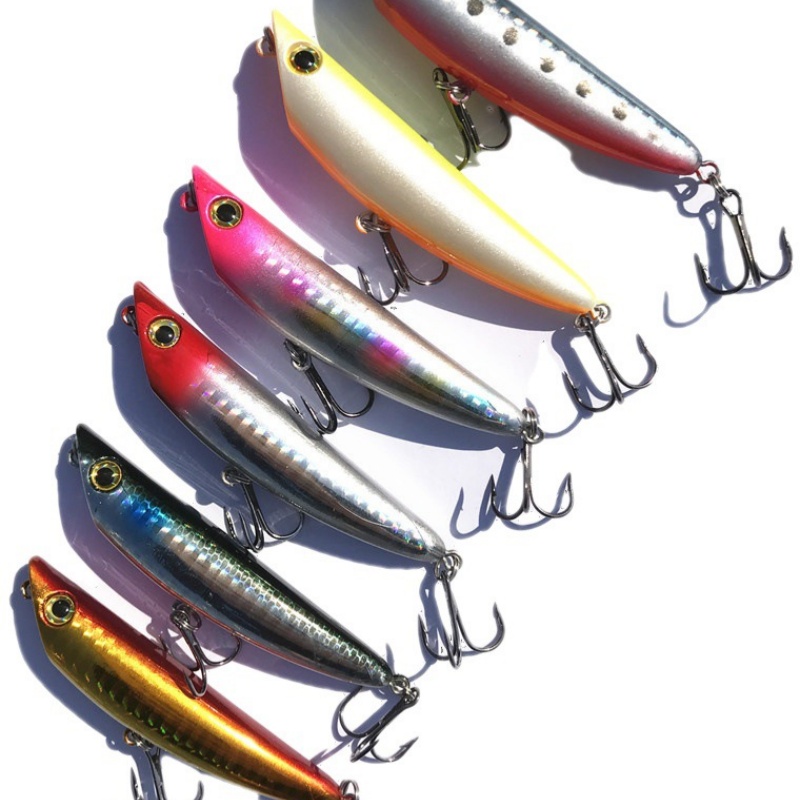 Fishing Zigzag Dog Lure Artfic - đánh giá và giá Fishing Hook Treble