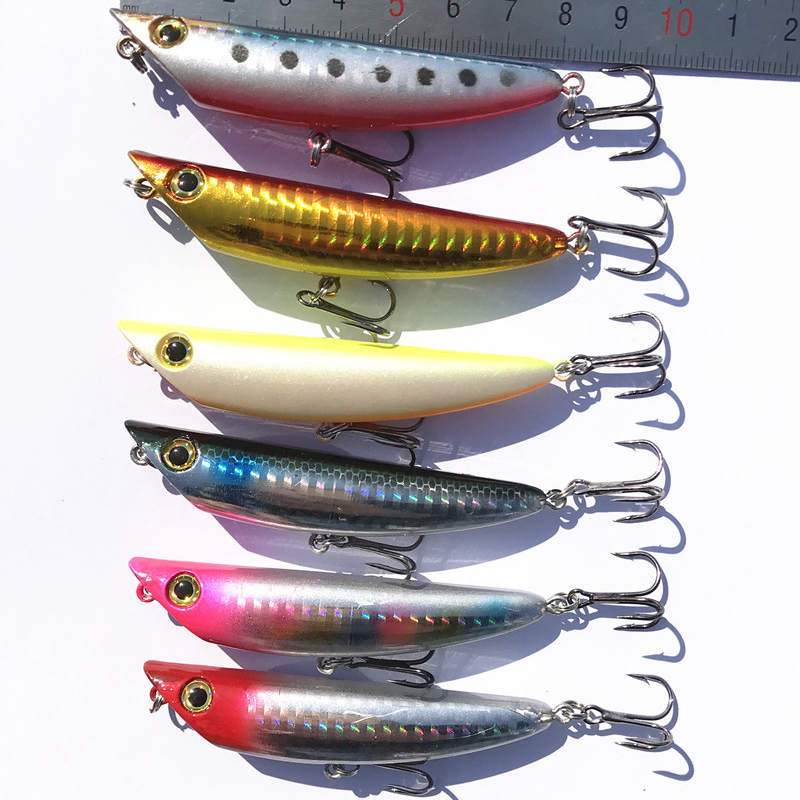 Fishing Zigzag Dog Lure Artfic - đánh giá và giá Fishing Hook Treble