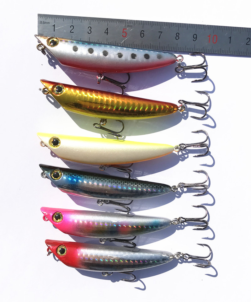 Fishing Zigzag Dog Lure Artfic - đánh giá và giá Fishing Hook Treble