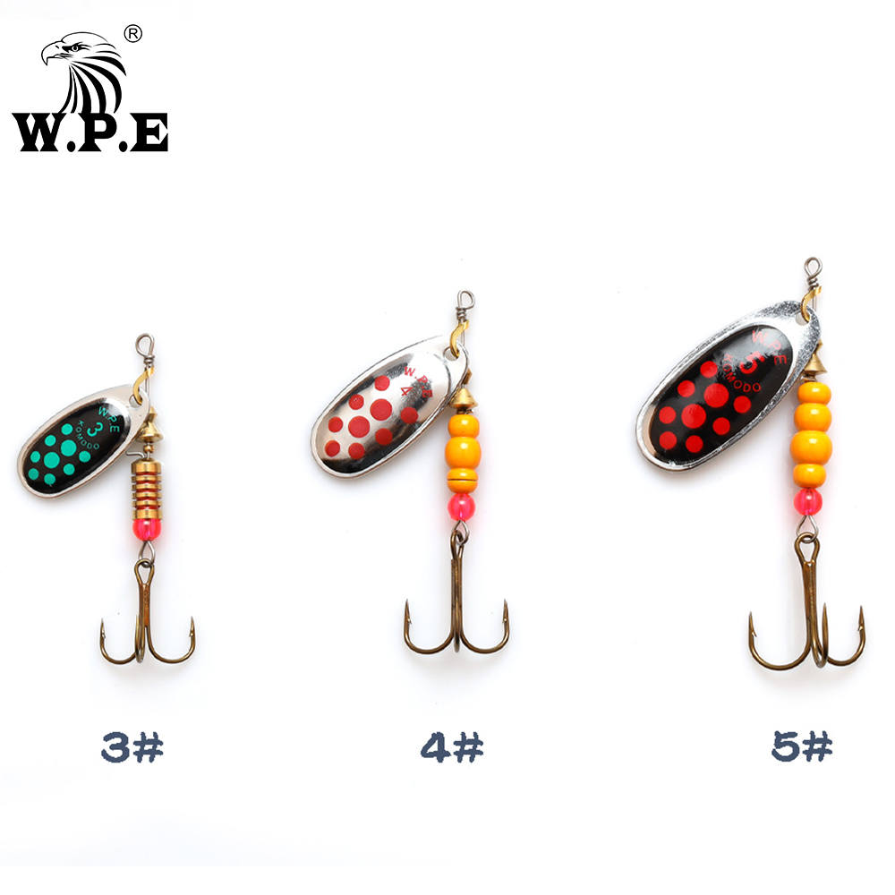 W.p.e Thương Hiệu Mới Spinner  - đánh giá và giá Fishing Hook Treble