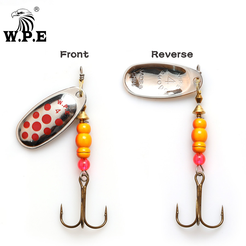 W.p.e Thương Hiệu Mới Spinner  - đánh giá và giá Fishing Hook Treble