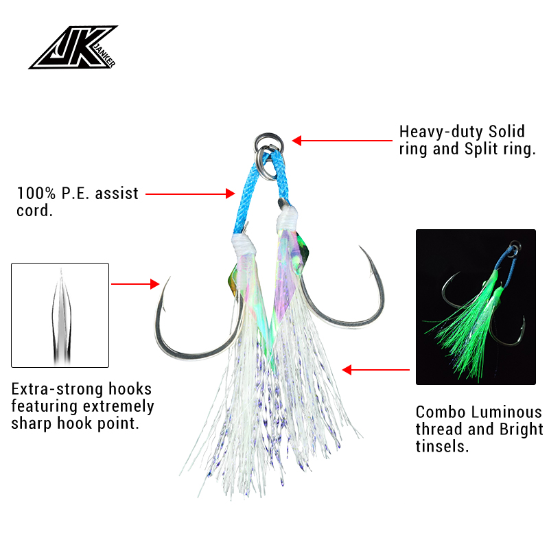 JK LAI-L Bờ Jigging Trợ Sáng 