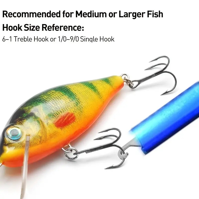 1pc Portable Aluminum T-Hook T - đánh giá và giá Fishing Hook Sharpener